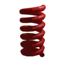 A rotating 3d spring.